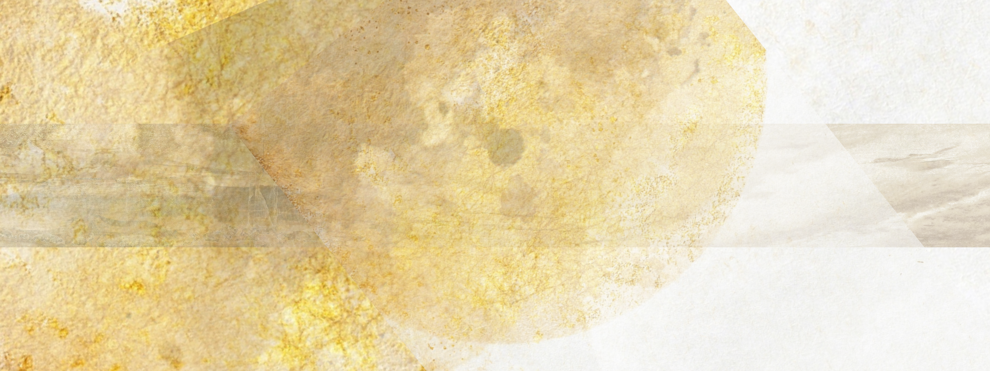 close up of mixt yellow washi papers as a background for Fern Whisper studio website